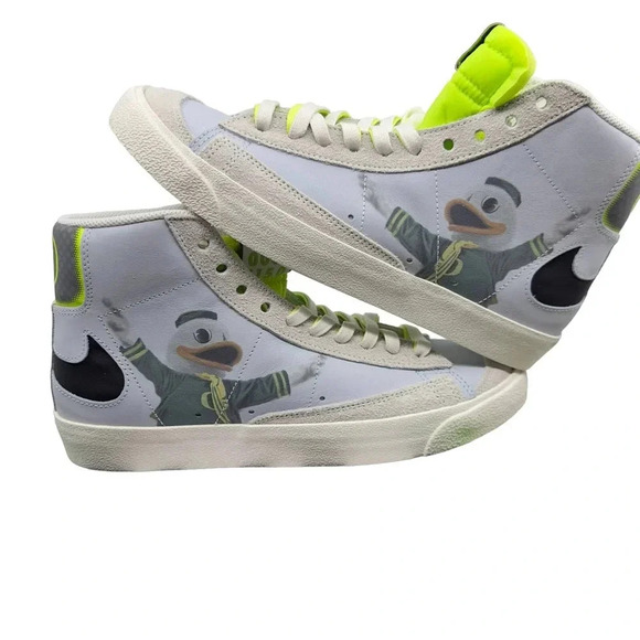 Nike Mens Shoes Blazer Mid \'77 University Of Oregon Sneakers Blue 10 FD0235400 main image 5